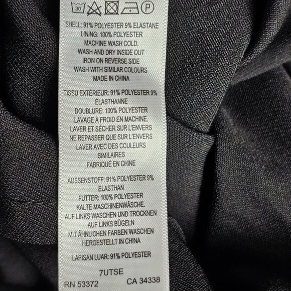 French Connection Whisper Ruffle Black Jumpsuit - Picture 5 of 12